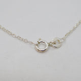 Sterling Silver 'S' Initial, Blue Crystal, Pearl & Heart Charm Pendant c2010