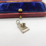 Sterling Silver Magic Carpet Charm Pendant Vintage c1970