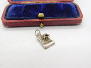 Sterling Silver Magic Carpet Charm Pendant Vintage c1970
