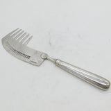 George III Sterling Silver Specialist Crested Fish Server Antique 1800 London
