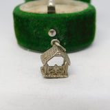 Sterling Silver Church Gates Charm Pendant Vintage c1970