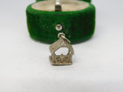 Sterling Silver Church Gates Charm Pendant Vintage c1970