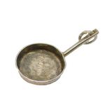 Sterling Silver Frying Pan Charm Pendant Vintage c1970