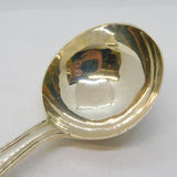 George III Sterling Silver Lined Edge Tea Caddy Spoon Antique 1798 London