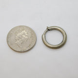 Victorian Sterling Silver Bolt Ring Clasp Findings Antique c1880s