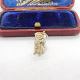 Sterling Silver Toby Jug Charm Pendant Vintage c1970