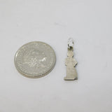 Sterling Silver Manneken Pis Statue Charm Pendant Vintage c1970
