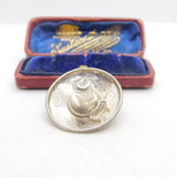 Mexican Sterling Silver Sombrero Hat Souvenir Brooch Vintage c1960