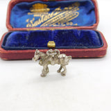 Sterling Silver Packhorse Charm Pendant Vintage c1970