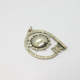 Sterling Silver 11th August 1999 Total Eclipse Souvenir Pendant Vintage 1999