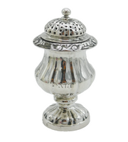 Georgian Indian Colonial Sterling Silver Salt Shaker Antique c1820 Calcutta