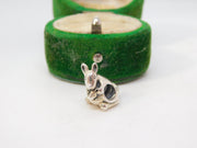 Sterling Silver Kangaroo Charm Pendant Vintage c1970