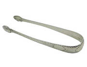 Irish George III Sterling Silver Pair of Sugar Tongs Antique Dublin James Scott
