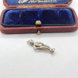 Sterling Silver Manneken Piss Statue Charm Pendant Vintage c1970