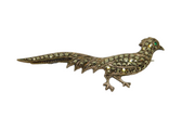 Continental .835 Silver Marcasite Pheasant Art Deco Brooch Pin Antique c1930's