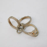 Sterling Silver Wedding & Engagement Ring Charm Pendant Vintage c1970