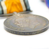 WW1 British Army War Medal & Victory Medal Group PTE H Birch, Somerset LI