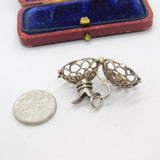 Sterling Silver Opening Water Jug Charm Pendant Vintage c1970