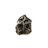 Sterling Silver Royal Church Charm Pendant Vintage c1970