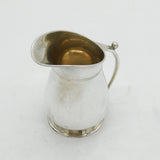Art Deco Guild of Handicraft Sterling Silver Cream Jug Antique 1938 Sheffield