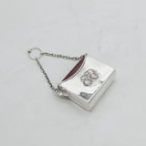 Edwardian Sterling Silver Reynolds Angels Prayer Book Holder Fob Antique
