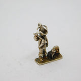 Sterling Silver Dick Whittington & Cat Charm Pendant Vintage c1970s