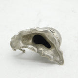 Cast Sterling Silver Novelty Snail Figurine Ornament Vintage c1970s