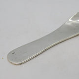Sterling Silver Small Modernist Salt Spoon Vintage 1971 London