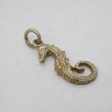 Sterling Silver Seahorse Charm Pendant Vintage