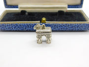 Sterling Silver Marble Arch London Charm Pendant Vintage c1970