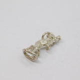 Sterling Silver Performing Elephant Charm Pendant Vintage c1970