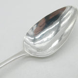 Irish George III Sterling Silver Crested Tablespoon Antique 1767 Dublin