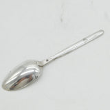 18th Century Irish Sterling Silver Marrow Scoop Spoon Antique Dublin c1730s