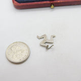 Sterling Silver Triskelion Charm Pendant Vintage c1970