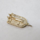 Sterling Silver Hovercraft Boat Charm Pendant Vintage c1970