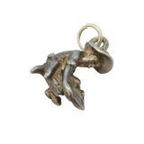 Sterling Silver Food Seller Charm Pendant Vintage c1970s