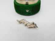Sterling Silver Highland Dancer Charm Pendant Vintage c1970