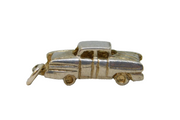Sterling Silver Saloon Motor Car Charm Pendant Vintage c1970