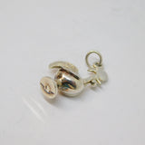 Sterling Silver Portugese Cockerel Charm Pendant Vintage c1970