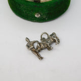 Sterling Silver Spanish Matador Charm Pendant Vintage c1970