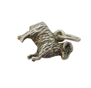 Sterling Silver Aries the Ram Charm Pendant Vintage c1970s