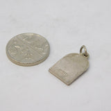 Sterling Silver Kingsbridge Milestone Charm Pendant Vintage c1970