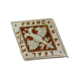 Sterling Silver & Enamel Earl of Godolphin Heraldic Brooch Pin Antique