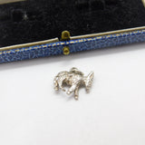 Sterling Silver Little Donkey Charm Pendant Vintage c1970