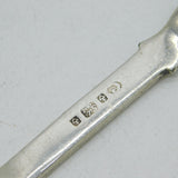 Victorian Silver Plated Marrow Scoop Spoon Antique c1880
