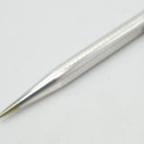 Sterling Silver Engine Turned Propelling Pencil Vintage 1963 London