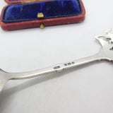 Edwardian Sterling Silver & Enamel Bowl Westminster Abbey Spoon 1904 Antique