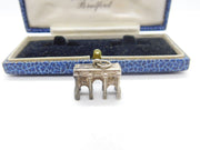 Sterling Silver Marble Arch Monument London Charm Pendant Vintage c1970