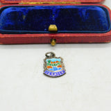 Sterling Silver Keswick Traveller Shield Charm Pendant Vintage c1970
