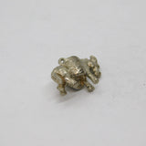 Sterling Silver Mule Carrying Baskets Charm Pendant Vintage c1970s